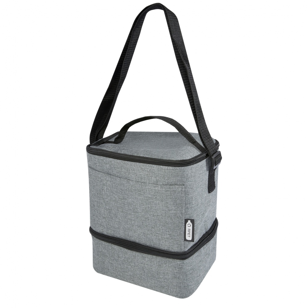 Logo trade promotional items image of: Tundra 9-can GRS RPET lunch cooler bag 9L