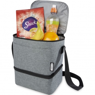 Logotrade corporate gift image of: Tundra 9-can GRS RPET lunch cooler bag 9L
