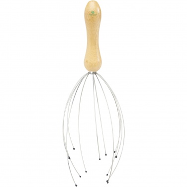 Logotrade advertising product image of: Hator bamboo head massager