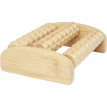 Logo trade corporate gifts picture of: Venis bamboo foot massager