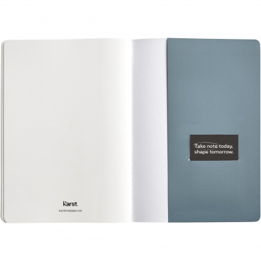 Logo trade advertising products image of: Karst® A5 stone paper journal twin pack