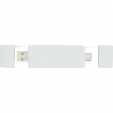 Logo trade promotional products image of: Mulan dual USB 2.0 hub