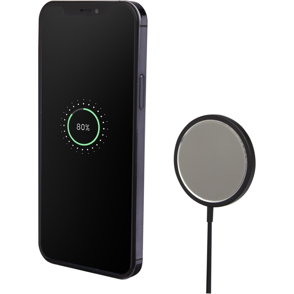 Logo trade advertising product photo of: Magclick 15W aluminium wireless charger