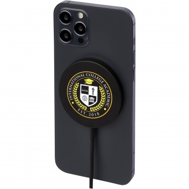 Logo trade corporate gifts image of: Magclick 15W aluminium wireless charger