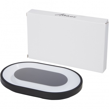 Logo trade promotional item photo of: Ray wireless charging pad with RGB mood light