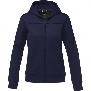 Logo trade promotional giveaway photo of: Nubia women's performance full zip knit jacket