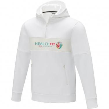 Logo trade corporate gifts picture of: Sayan men's half zip anorak hooded sweater
