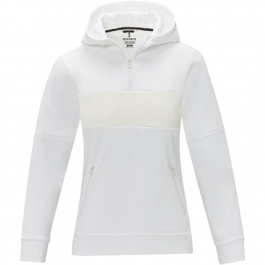 Logo trade promotional items picture of: Sayan women's half zip anorak hooded sweater