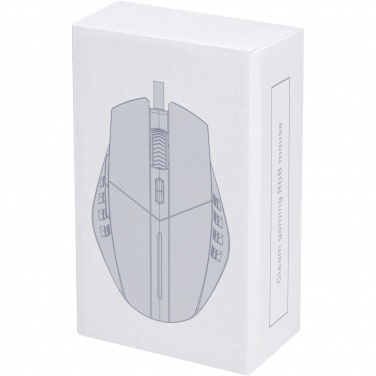 Logo trade promotional merchandise image of: Gleam RGB gaming mouse