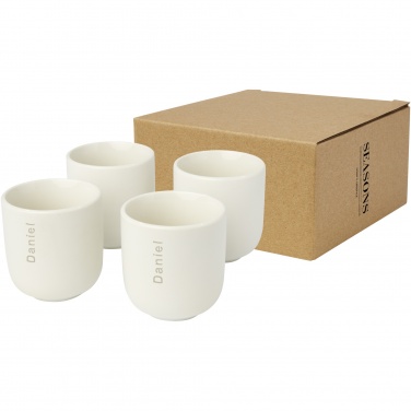 Logo trade promotional items image of: Male 4-piece 90 ml espresso cup