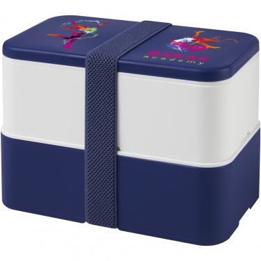 Logo trade promotional gifts picture of: MIYO double layer lunch box