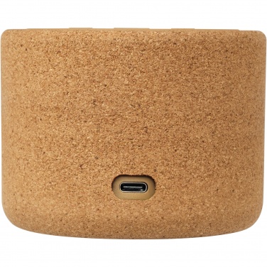 Logotrade promotional giveaway image of: Cerris 5W cork Bluetooth® speaker