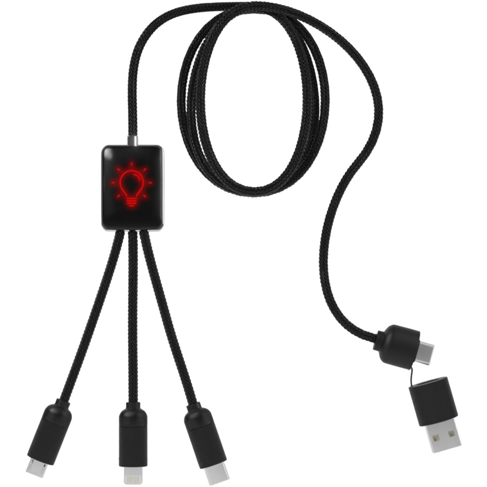 Logotrade corporate gift picture of: SCX.design C28 5-in-1 extended charging cable