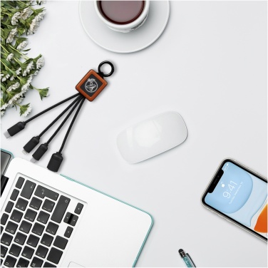 Logo trade advertising products picture of: SCX.design C19 wooden easy to use cable