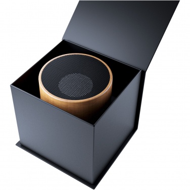Logotrade advertising products photo of: SCX.design S27 3W wooden ring speaker