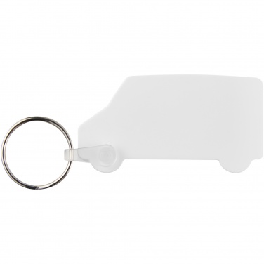 Logotrade corporate gift picture of: Tait van-shaped recycled keychain