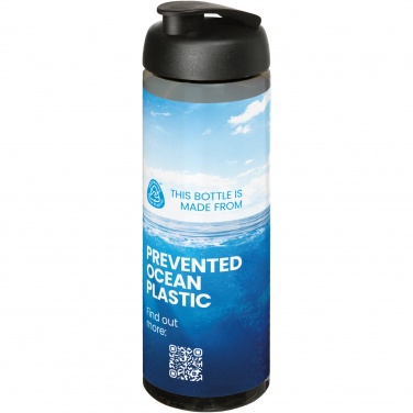 Logotrade promotional product picture of: H2O Active® Eco Vibe 850 ml flip lid sport bottle