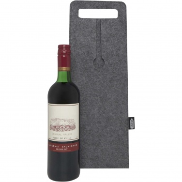 Logotrade promotional gifts photo of: Felta 75 cl GRS recycled felt wine bag