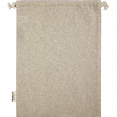 Logotrade promotional products photo of: Pheebs 150 g/m² GRS recycled cotton gift bag large 4L