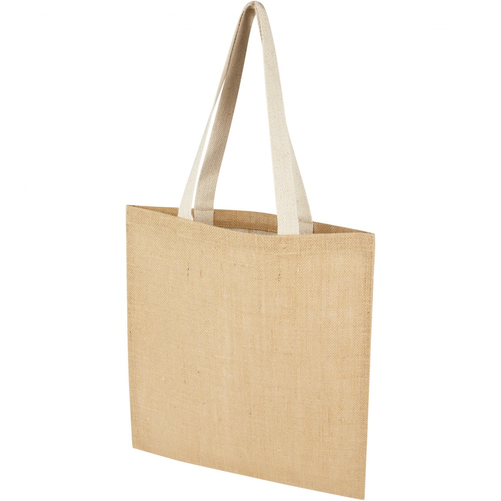 Logotrade advertising product image of: Juta 300 g/m² jute tote bag 7L