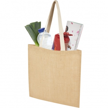 Logotrade promotional merchandise picture of: Juta 300 g/m² jute tote bag 7L