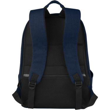 Logotrade promotional giveaway image of: Joey 15.6" GRS recycled canvas anti-theft laptop backpack 18L