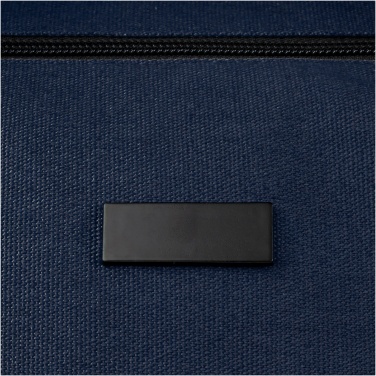 Logotrade corporate gift image of: Joey GRS recycled canvas sports duffel bag 25L