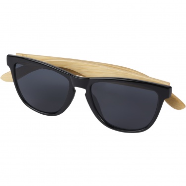 Logo trade promotional merchandise picture of: Sun Ray ocean bound plastic and bamboo sunglasses