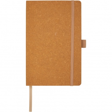 Logo trade promotional gift photo of: Kilau recycled leather notebook 