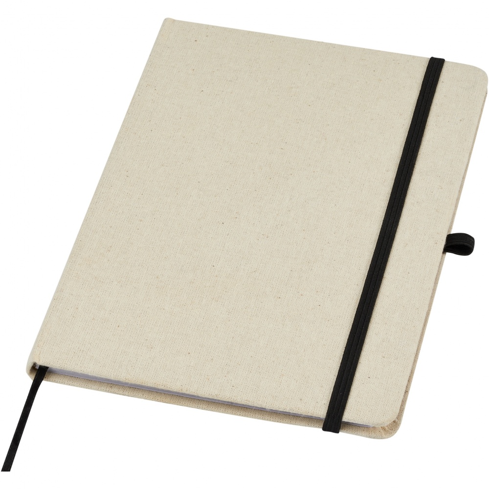 Logotrade promotional giveaway picture of: Tutico organic cotton hardcover notebook