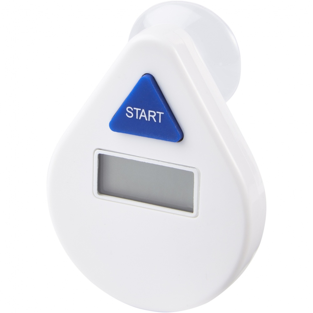 Logo trade promotional merchandise image of: Guitty digital shower timer