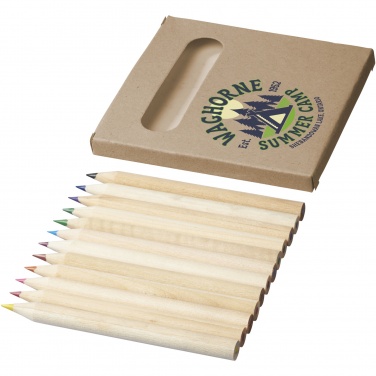 Logo trade promotional merchandise picture of: Artemaa 12-piece pencil colouring set