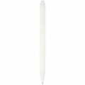 Chartik monochromatic recycled paper ballpoint pen with matte finish, White