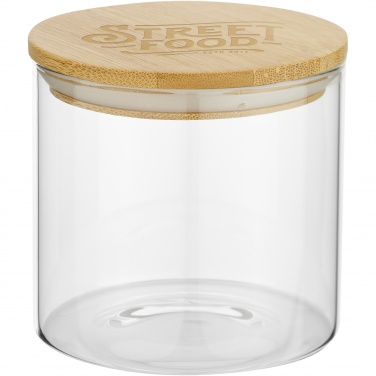Logo trade business gift photo of: Boley 320 ml glass food container