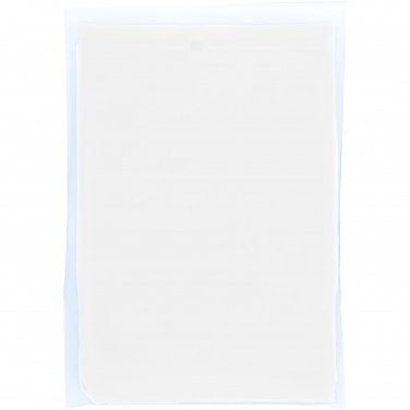 Logo trade promotional merchandise image of: Mayan recycled plastic disposable rain poncho with storage pouch