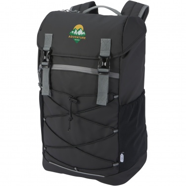 Logotrade promotional merchandise image of: Aqua 15.6" GRS recycled water resistant laptop backpack 23L
