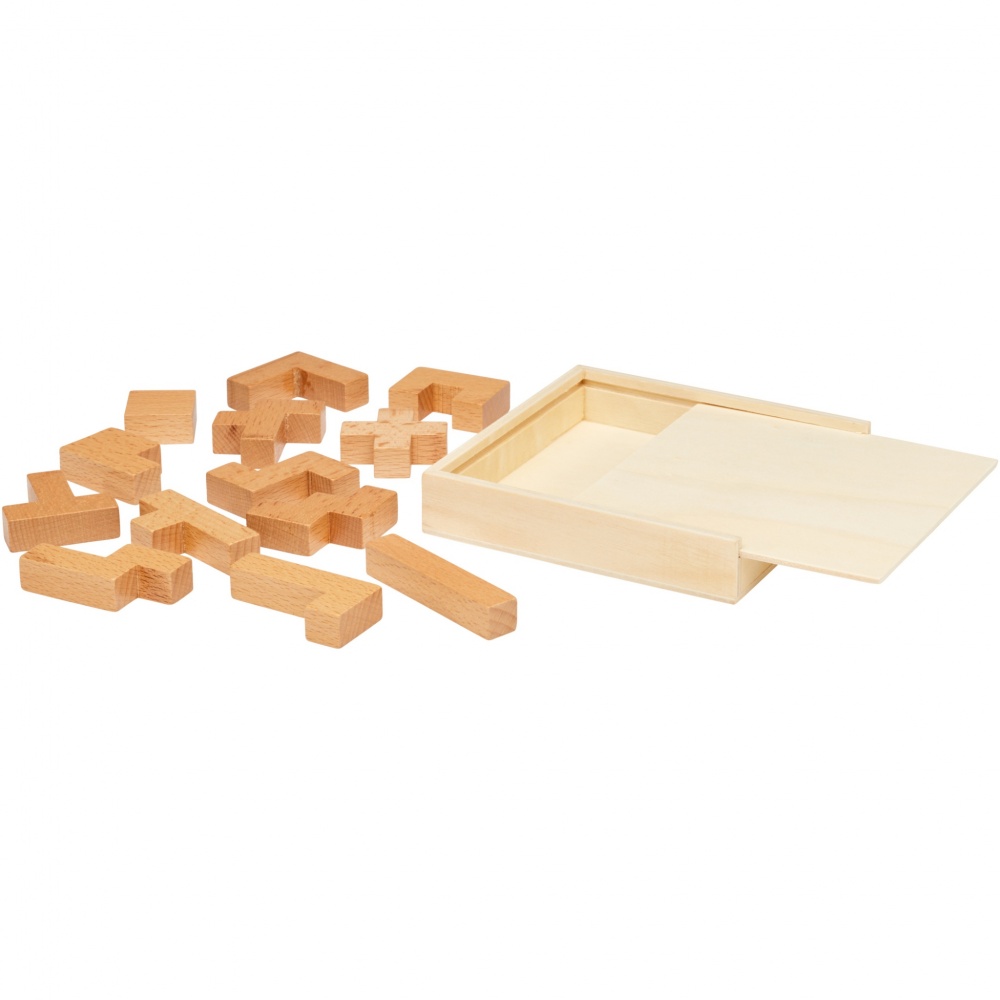Logotrade promotional items photo of: Bark wooden puzzle