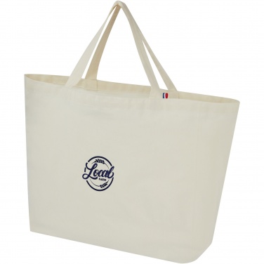 Logo trade advertising products image of: Cannes 200 g/m2 recycled shopper tote bag 10L