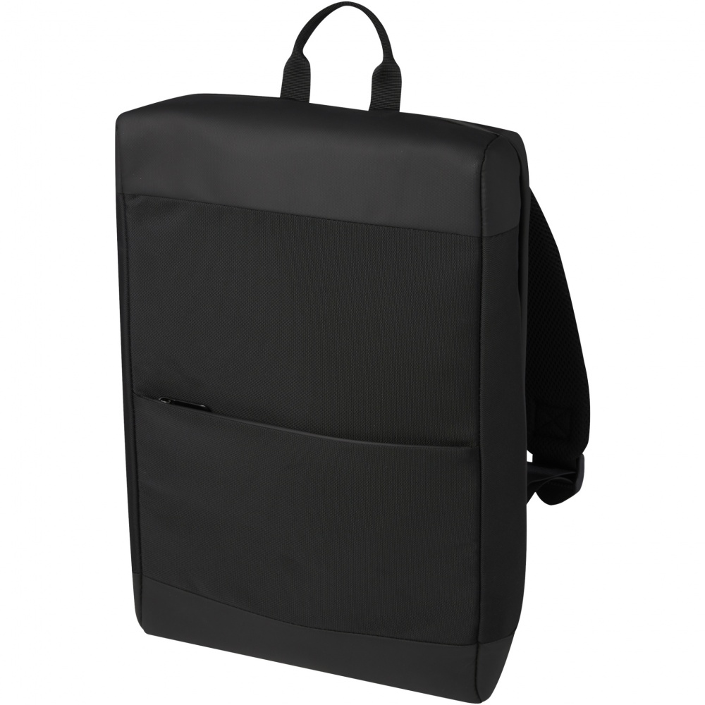Logo trade promotional merchandise picture of: Rise 15.6" GRS recycled laptop backpack 