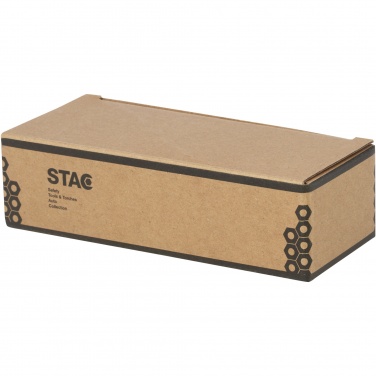 Logo trade business gift photo of: Helios recycled plastic solar dynamo flashlight with carabiner