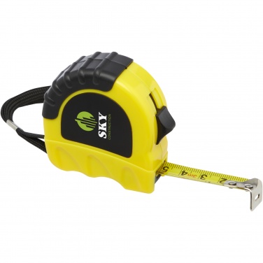 Logo trade promotional giveaways image of: Rule 3-metre RCS recycled plastic measuring tape