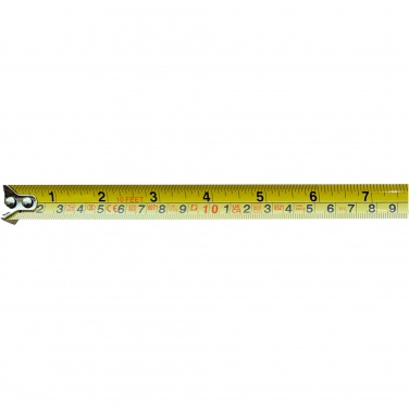 Logo trade promotional items image of: Rule 5-metre RCS recycled plastic measuring tape