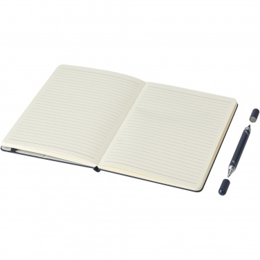 Logo trade promotional products image of: Skribo ballpoint pen and notebook set