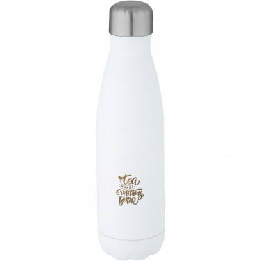 Logo trade advertising product photo of: Cove 500 ml RCS certified recycled stainless steel vacuum insulated bottle 