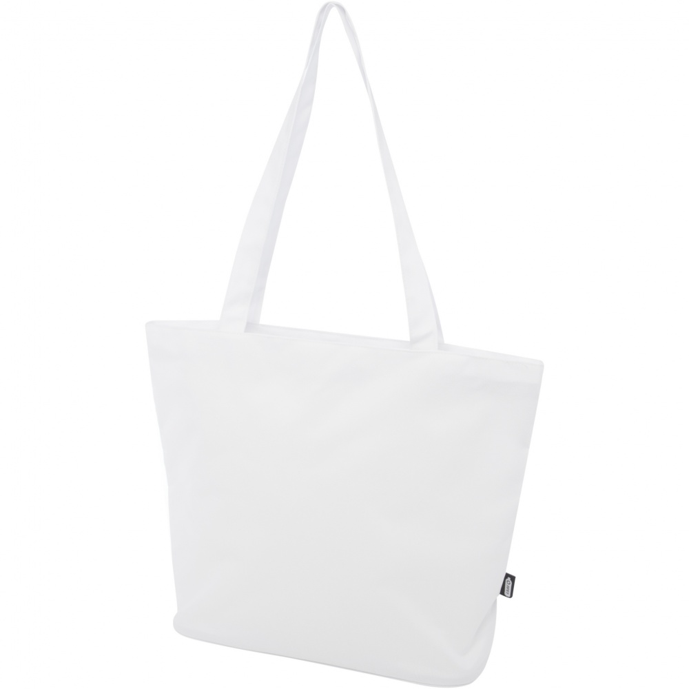 Logotrade promotional product image of: Panama GRS recycled zippered tote bag 20L