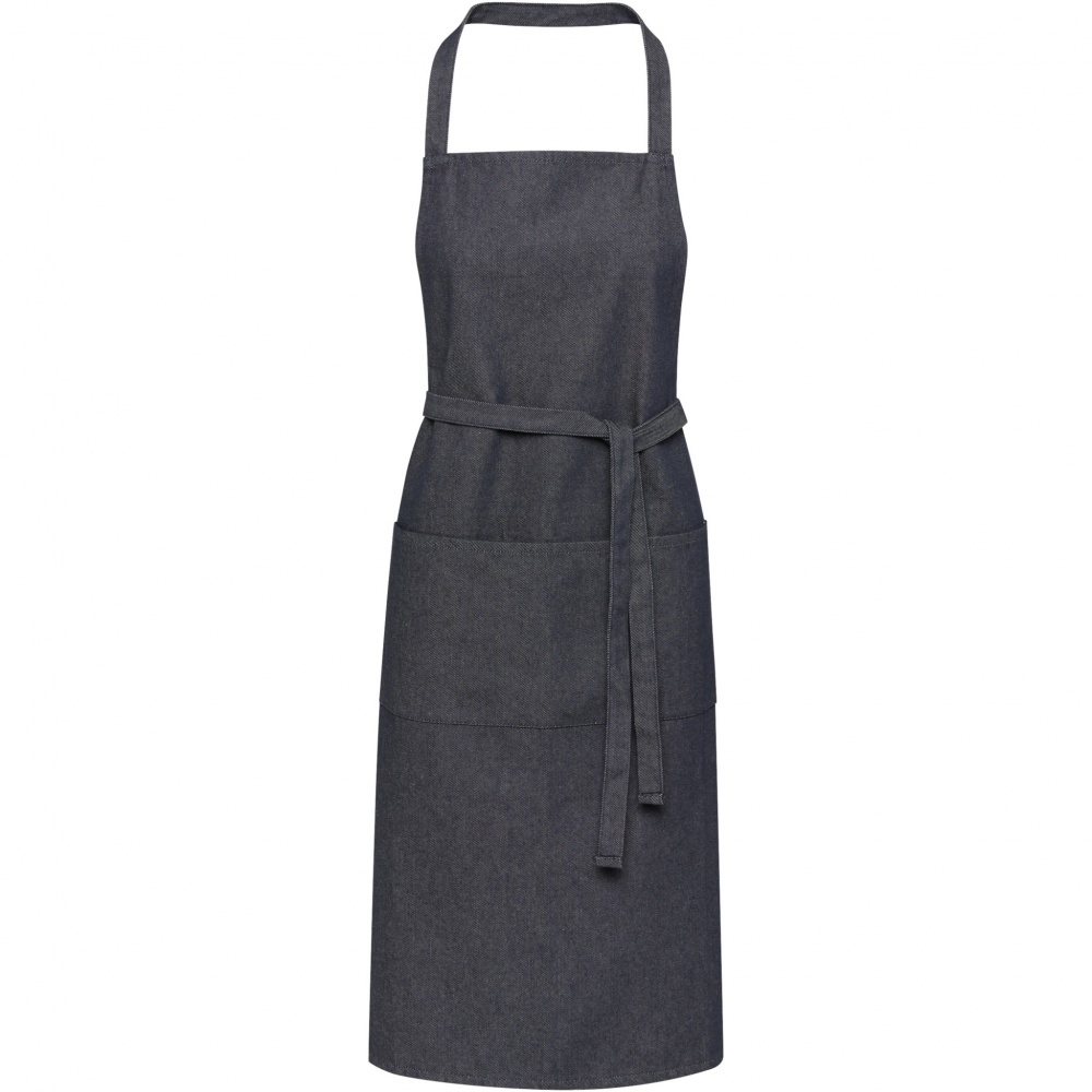 Logo trade business gifts image of: Nima 320g/m2 Aware™ denim apron 