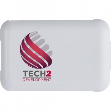 Logo trade promotional gift photo of: Savvy recycled plastic modular charging cable with phone holder