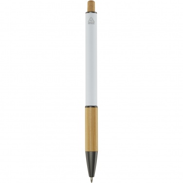 Logo trade corporate gifts picture of: Darius recycled aluminium ballpoint pen