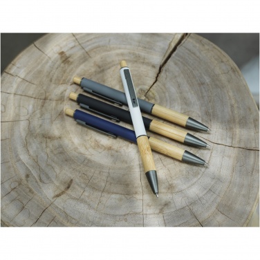 Logo trade promotional giveaways image of: Darius recycled aluminium ballpoint pen