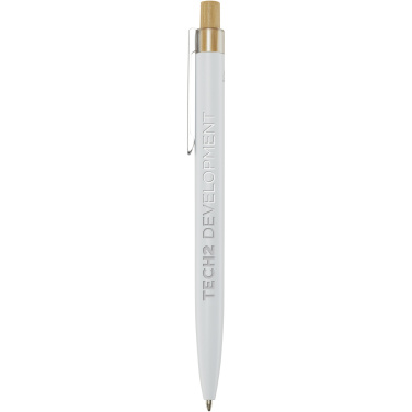 Logotrade business gift image of: Nooshin recycled aluminium ballpoint pen (black ink)